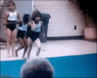 gymnastics fail GIF