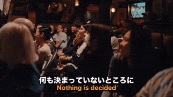 何も決まっていないところに、その場で / Made up right there on the sp