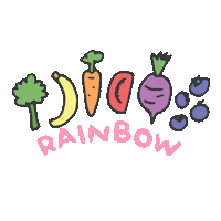 Rainbow Vegan Sticker