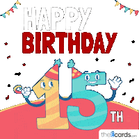 Happy Birthday Sticker by TheEcards.com