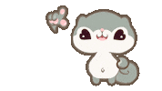 Squirrel Attention Sticker