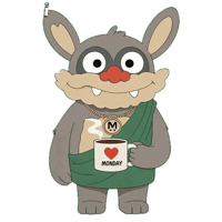 Good Morning Coffee Sticker