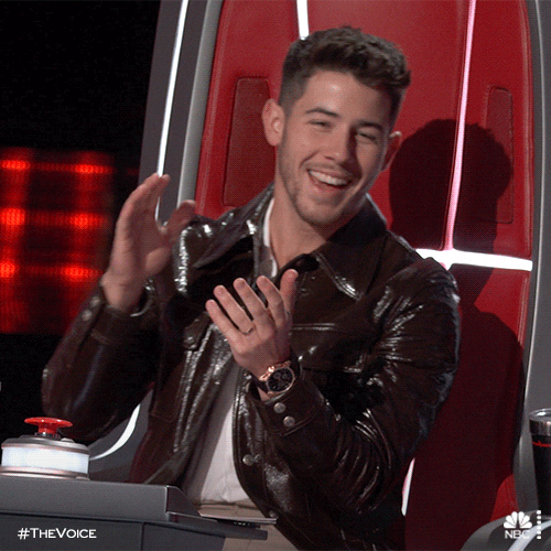 Happy Nick Jonas GIF by The Voice