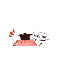 Brain Learn Sticker by thenaturalmethod