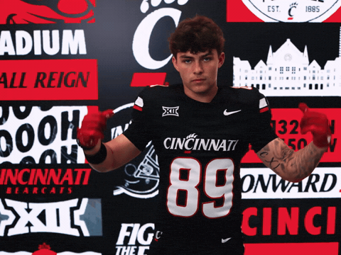 Football GIF by Cincinnati Bearcats