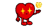 Heart Money Sticker by Kurt Wu
