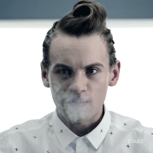 angry bruce langley GIF by American Gods