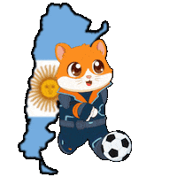 World Cup Football Sticker by Hamieverse