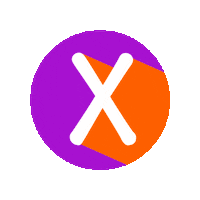 Orange Abc Sticker
