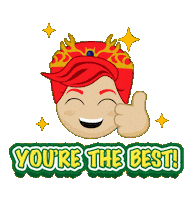 Happy King Sticker by Enchanted Kingdom