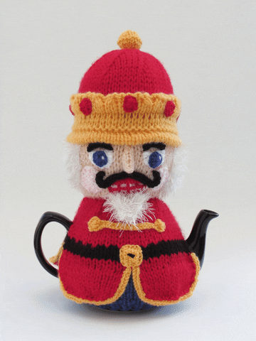 TeaCosyFolk giphyupload christmas prince knitting GIF