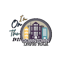 Downtown Living Tour Sticker by Downtown Syracuse