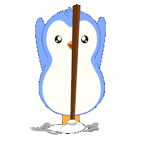 Penguin Spinning Sticker by Pudgy Penguins