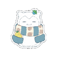 Snowman Scarf Sticker by Pokémon