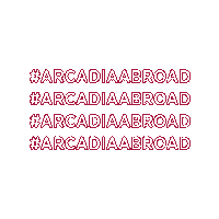 college learn everywhere Sticker by Arcadia Abroad