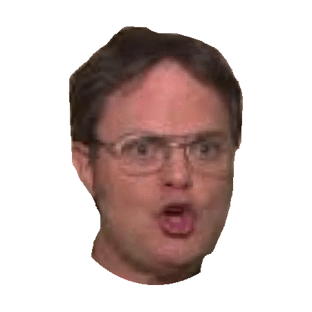 the office dwight STICKER by imoji