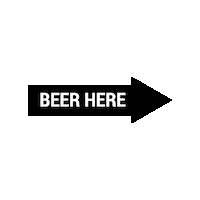 Beer Arrow Sticker by Ambitious Ales