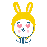 Glasses Bunny Sticker by FaceTory