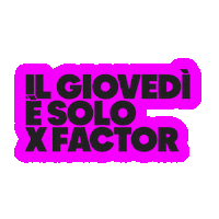 Tv Show Musica Sticker by X Factor Italia