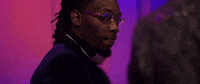 lick offset GIF by Cardi B