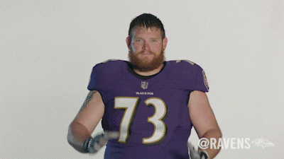 O-Line Thumbs Up GIF by Baltimore Ravens