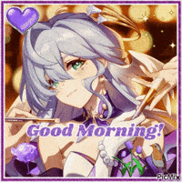 llamaalegend good morning robin hsr honkai star rail GIF