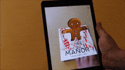 gingerbread man christmas GIF by Wikitude
