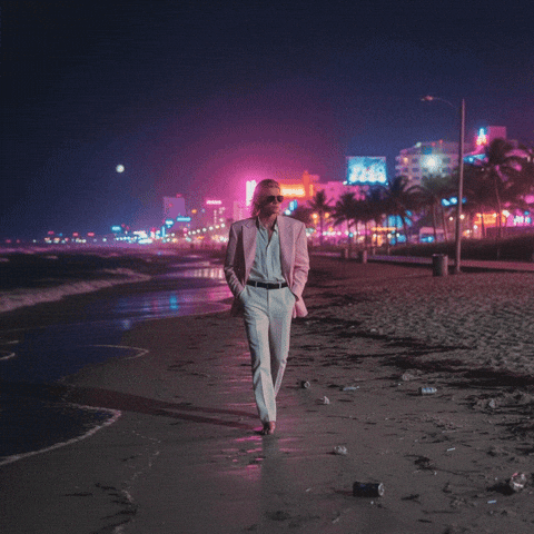 It Gets Everywhere Miami Vice GIF by Jukebox Saints