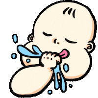 Fun Eating Sticker