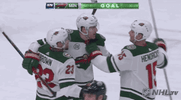 happy ice hockey GIF by NHL