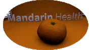 Health Mandarin Sticker by Yesil Science AI | XR