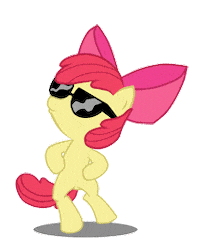 my little pony dancing Sticker