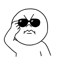 Sad Sunglasses GIF by LINE FRIENDS