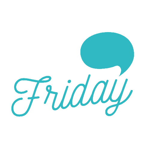 Friday Weekend Sticker by Izmir University of Economics