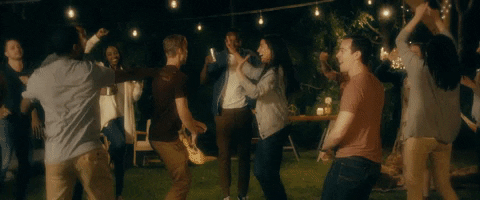 house party dancing GIF
