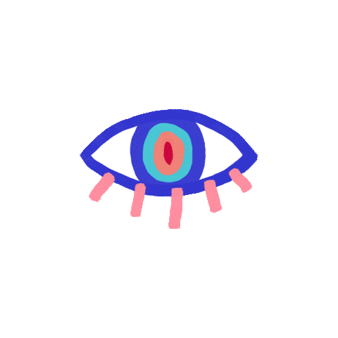 Rainbow Eyes Sticker