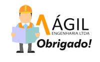 agilengenharia obra engenharia obras maranhao Sticker