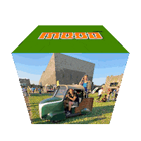 3D Car Sticker by Silent Disco Club