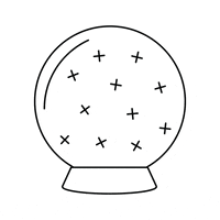 black and white animation GIF by Emma Darvick