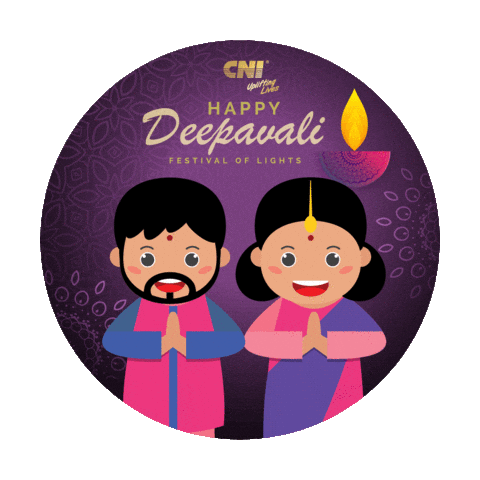 Happy Diwali Sticker by CNI