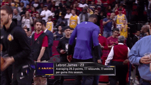 excited lebron james GIF by NBA