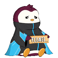Come On Please Sticker by Pudgy Penguins