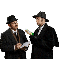 Sherlock Detective Sticker by Eurospin Slovenija