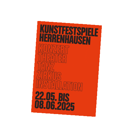 KunstFestSpieleHerrenhausen giphyupload kunstfestspiele kunstfestspieleherrenhausen kfs25 Sticker
