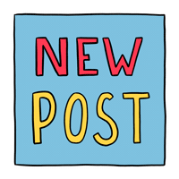 New Post Sticker by Rafs Design