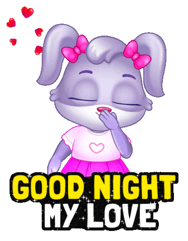 Good Night Sticker by Lucas and Friends by RV AppStudios