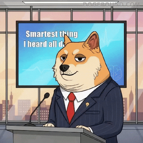 Press Conference Yes GIF by Doge Pound