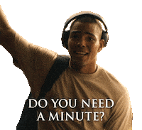 Zion Need A Minute Sticker by HBO Max