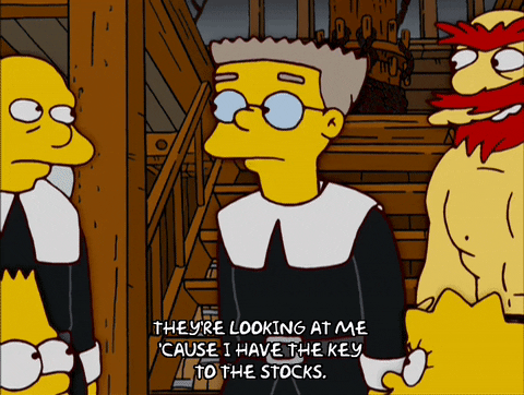 Lisa Simpson Wood GIF by The Simpsons