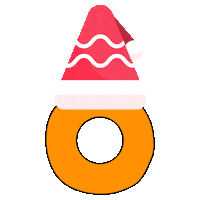 Christmas Santa Sticker by Picaron Studio
